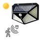 Päikesepatareiga valgusti 100 LED, 600 lm hind ja info | Aia- ja õuevalgustid | kaup24.ee
