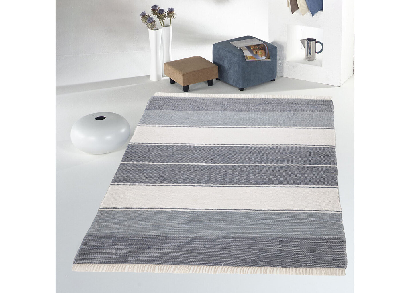 Vaip Theko Happy Design Stripes, 160x230 cm hind ja info | Vaibad | kaup24.ee