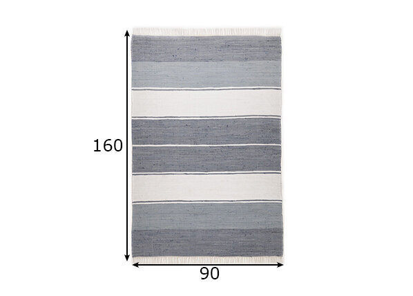 Vaip Theko Happy Design Stripes, 90x160 cm hind ja info | Vaibad | kaup24.ee