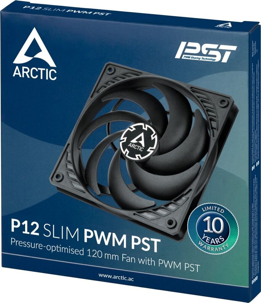 Arctic P12 120 x 15 mm PWM PST hind ja info | Arvuti ventilaatorid | kaup24.ee