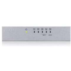 Zyxel GS-105B v3 Haldamata L2+ Gigabit Ethernet (10/100/1000) Hõbe hind ja info | Ruuterid | kaup24.ee