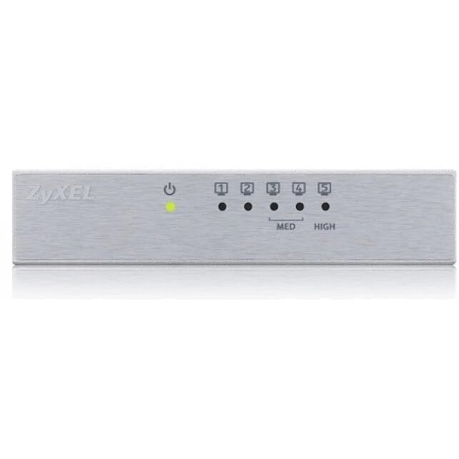 Zyxel GS-105B v3 Haldamata L2+ Gigabit Ethernet (10/100/1000) Hõbe hind ja info | Ruuterid | kaup24.ee