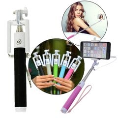 Teleskoop selfie-pulk, must цена и информация | Моноподы для селфи («Selfie sticks») | kaup24.ee