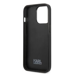 Karl Lagerfeld Monogram Ikonik ümbris, iPhone 13 Pro Max Black hind ja info | Telefoni kaaned, ümbrised | kaup24.ee