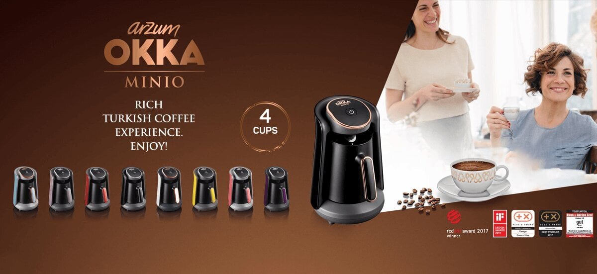 Türgi kohvimasin Arzum OKKA Minio OK004-K цена и информация | Kohvimasinad | kaup24.ee