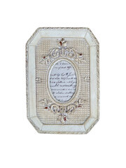 Vintage. elevandiluust pildiraam. 18.5 x 27 x 1 cm hind ja info | Pildiraamid | kaup24.ee