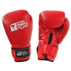 Profight ПВХ боксерские перчатки, красные цена и информация | Боевые искусства | kaup24.ee