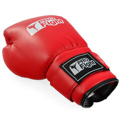 Profight ПВХ боксерские перчатки, красные цена и информация | Боевые искусства | kaup24.ee