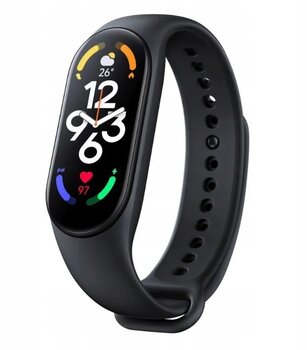 Xiaomi Mi Band 7 Фитнес браслет - 2in1 Монитор сердца и Часы с Oled Дисплеем & Тач-панелю Черный BHR6006EU цена и информация | Фитнес-браслеты | kaup24.ee