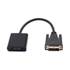 Adapter Nanokaabel, DVI/VGA цена и информация | Адаптеры и USB-hub | kaup24.ee