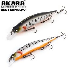 Vobler Akara Best Minnow 100SP A109 цена и информация | Воблеры, приманки, блесны | kaup24.ee