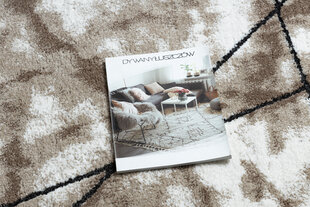 Современный ковёр Cozy Lina, коричневый цена и информация | Коврики | kaup24.ee