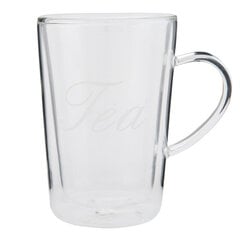 Стеклянная чашка, 7,5x11x11 см цена и информация | Стаканы, фужеры, кувшины | kaup24.ee