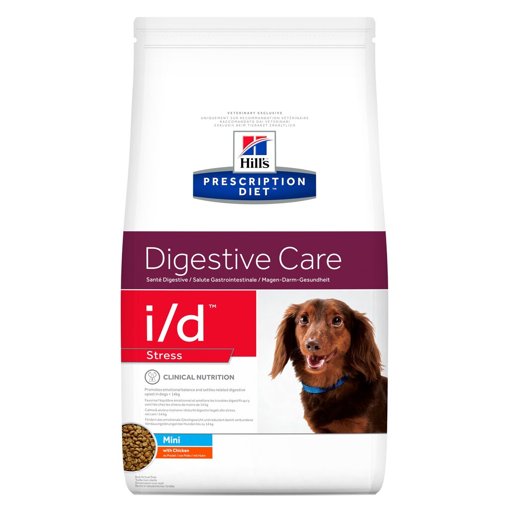 Hill's Prescription Diet i / d Canine Stress Mini kuivtoit koertele, 1 kg hind ja info | Kuivtoit koertele | kaup24.ee
