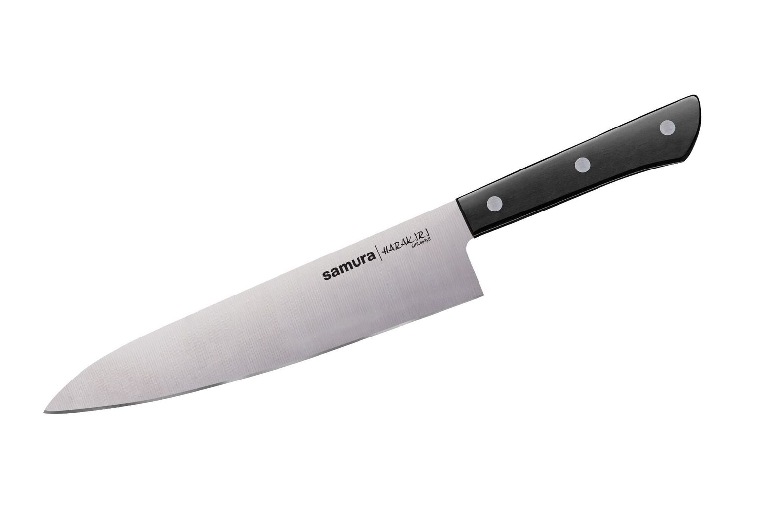 Samura Harakiri Super komplekt 5 nuga 208/108/170/150/99mm + hoidik / lihvimisvarras / käärid 59 HRC hind ja info | Noad ja tarvikud | kaup24.ee