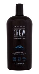 Puhastav šampoon rasustele juustele Detox Shampoo, 1000ml hind ja info | American Crew Kosmeetika, parfüümid | kaup24.ee