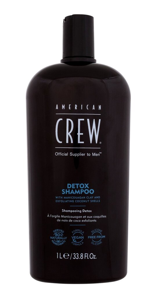 Puhastav šampoon rasustele juustele Detox Shampoo, 1000ml hind ja info | Šampoonid | kaup24.ee