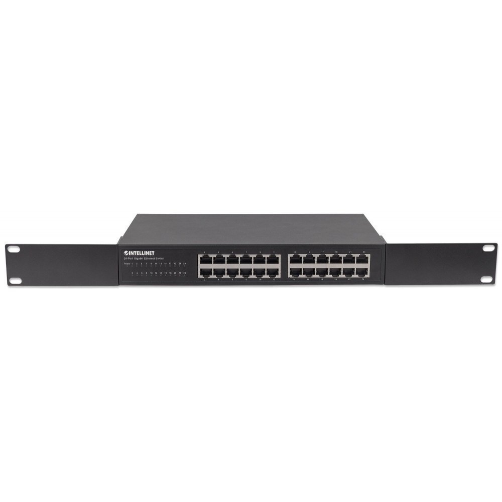 Kommutaator Gigabit Ethernet Intellinet 24X 10/100/1000 RJ45 hind ja info | Lülitid (Switch) | kaup24.ee