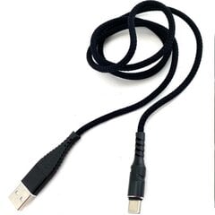USB-кабель с разъемом USB Type-C, Серебристого цвета цена и информация | Кабели для телефонов | kaup24.ee
