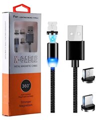 USB-kaabel Micro USB-pistikuga, valge цена и информация | Кабели для телефонов | kaup24.ee