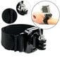 Seikluskaamera randmehoidja, must цена и информация | Videokaamerate lisatarvikud | kaup24.ee