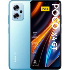 Poco X4 GT 5G Dual SIM 8/256GB MZB0C16EU Blue цена и информация | Мобильные телефоны | kaup24.ee