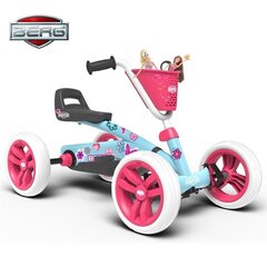 Laste pedaalidega kart Berg Go Buzzy Bloom Silent Wheels, 2-5 aastat, kuni 30 kg цена и информация | Игрушки для мальчиков | kaup24.ee