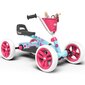 Laste pedaalidega kart Berg Go Buzzy Bloom Silent Wheels, 2-5 aastat, kuni 30 kg hind ja info | Poiste mänguasjad | kaup24.ee