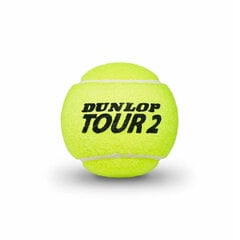 Tennisepallid Brilliance Dunlop 601326 (3 tk) цена и информация | Товары для большого тенниса | kaup24.ee