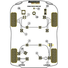 Silentblock Powerflex PFF19-1203-24 (2 tk) 24 mm hind ja info | Lisaseadmed | kaup24.ee