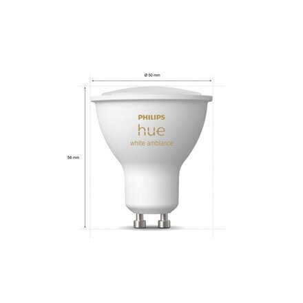Nutikas LED pirn Philips Hue Wa 4.3W 350lm hind ja info | Lambipirnid, lambid | kaup24.ee