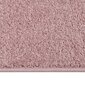 vidaXL vaip, lühike narmas, 240 x 340 cm, roosa hind ja info | Vaibad | kaup24.ee