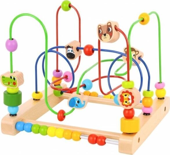 Tooky Toy Suur žonglöör Twisted Suur pusle metsaloomadega hind ja info | Imikute mänguasjad | kaup24.ee