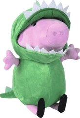 Simba Peppa Pig maskott George Dinosaur Brother 28cm цена и информация | Мягкие игрушки | kaup24.ee