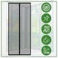 Ukse sääsevõrk magnetitega 210 x 100 hind ja info | Sääsevõrgud, putukavõrgud | kaup24.ee