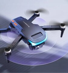 Droon kahe kaamera ja kolme akuga, takistusi vältiv, 350 m, Wifi hind ja info | Droonid | kaup24.ee