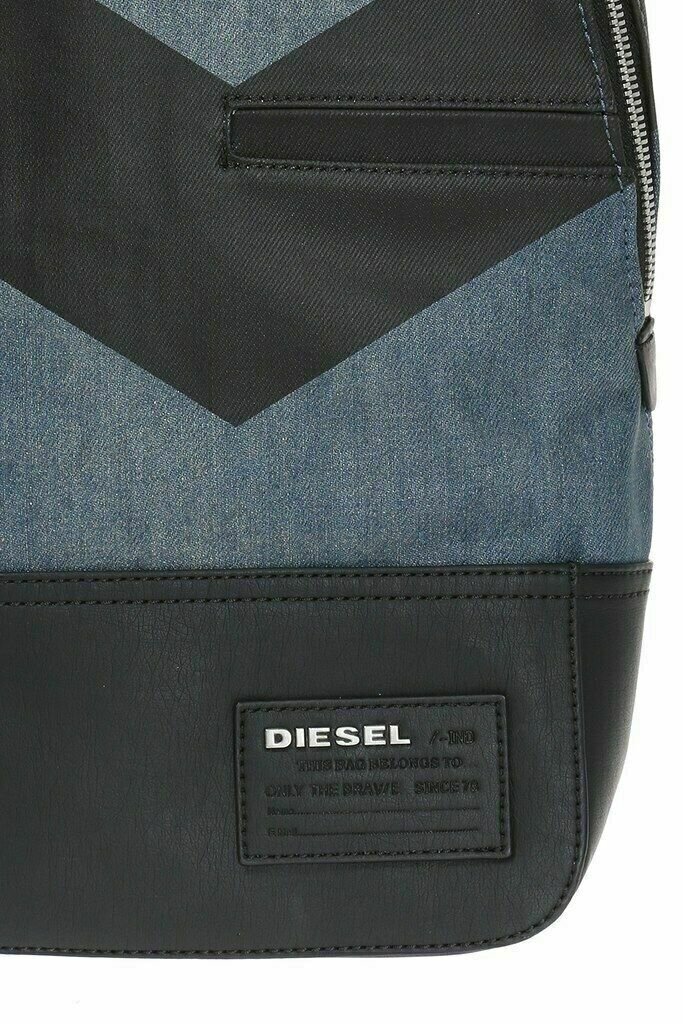 Õlakott Diesel V4Diesel Denim Backpack blue hind ja info | Naiste käekotid | kaup24.ee