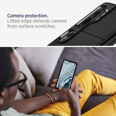 Чехол Spigen SPN501BLK для Xiaomi Mi Note 10/ 10 Pro, черный цена и информация | Чехлы для телефонов | kaup24.ee