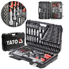 Kroomterasest tööriistade komplekt, 216 tk hind ja info | Yato Sanitaartehnika, remont, küte | kaup24.ee