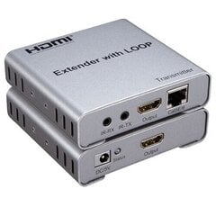 HDMI extender 100m, 4K hind ja info | Kaablid ja juhtmed | kaup24.ee