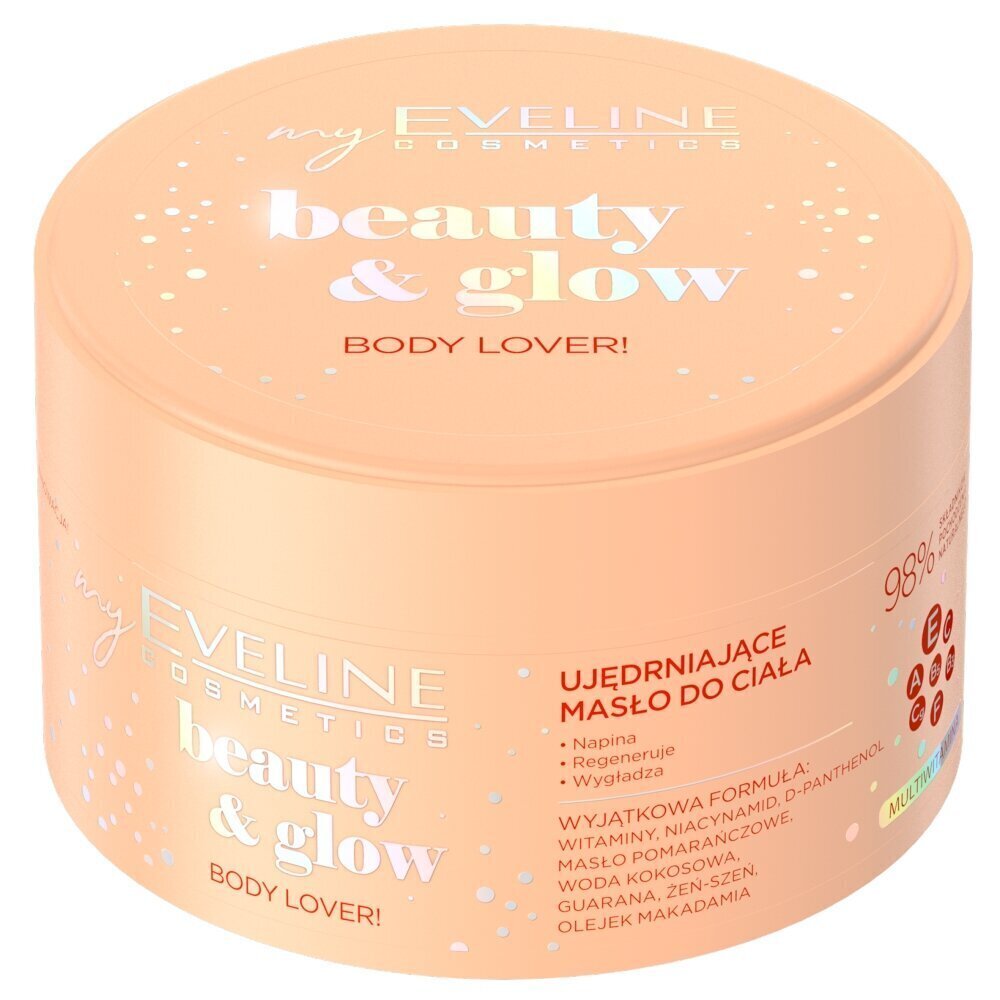 Kehavõi Eveline Beauty&Glow Body Lover 200 ml hind ja info | Kehakreemid, kehaspreid | kaup24.ee