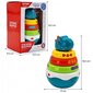 Woopie Dino sensoorne püramiidpusle beebidele hind ja info | Imikute mänguasjad | kaup24.ee
