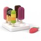 Viga puidust jäätisekomplekt koos alusega 6 tk hind ja info | Tüdrukute mänguasjad | kaup24.ee