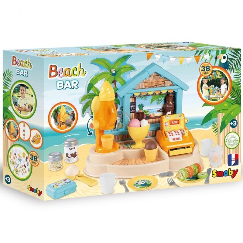 Smoby Beach Bar rannabaar hind ja info | Tüdrukute mänguasjad | kaup24.ee