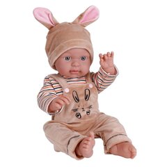 Woopie nukk beebile jänkuriietega 46 cm hind ja info | Tüdrukute mänguasjad | kaup24.ee
