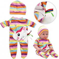 Комплект одежды для кукол WOOPIE, кепка единорога, 43-46 см цена и информация | Игрушки для девочек | kaup24.ee