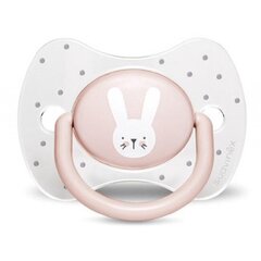 Silikoonist lutt Suavinex Hygge Baby, 18+ kuud., Rabbit Pink hind ja info | Lutid | kaup24.ee