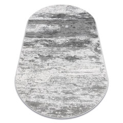 Ковёр овальный Akryl Vals 2359, белый / серый цена и информация | Ковры | kaup24.ee