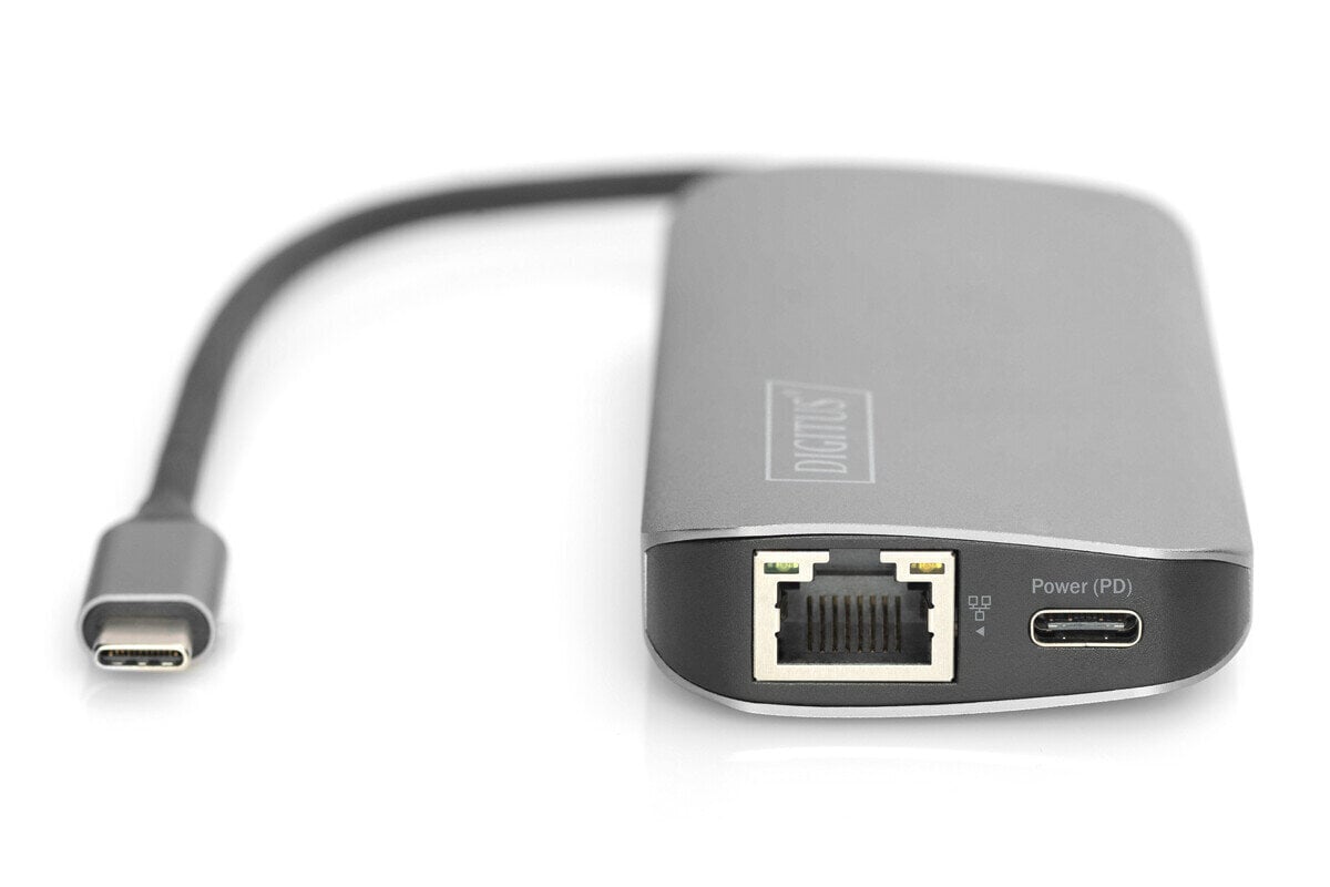 Digitus USB-C Universal Docking Station hind ja info | USB jagajad, adapterid | kaup24.ee