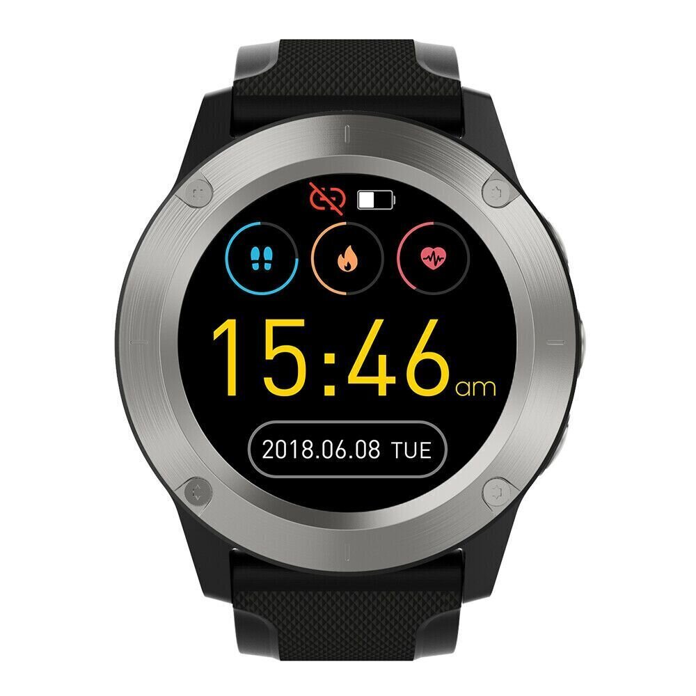 21H GPS Silver/Black цена и информация | Nutikellad (smartwatch) | kaup24.ee